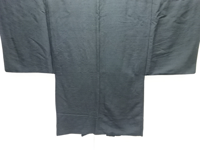JAPANESE KIMONO / ANTIQUE TSUMUGI MENS HAORI